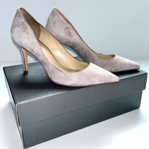 Ann Taylor‎ Mila Suede Pumps in Pavel Gray Sz 6